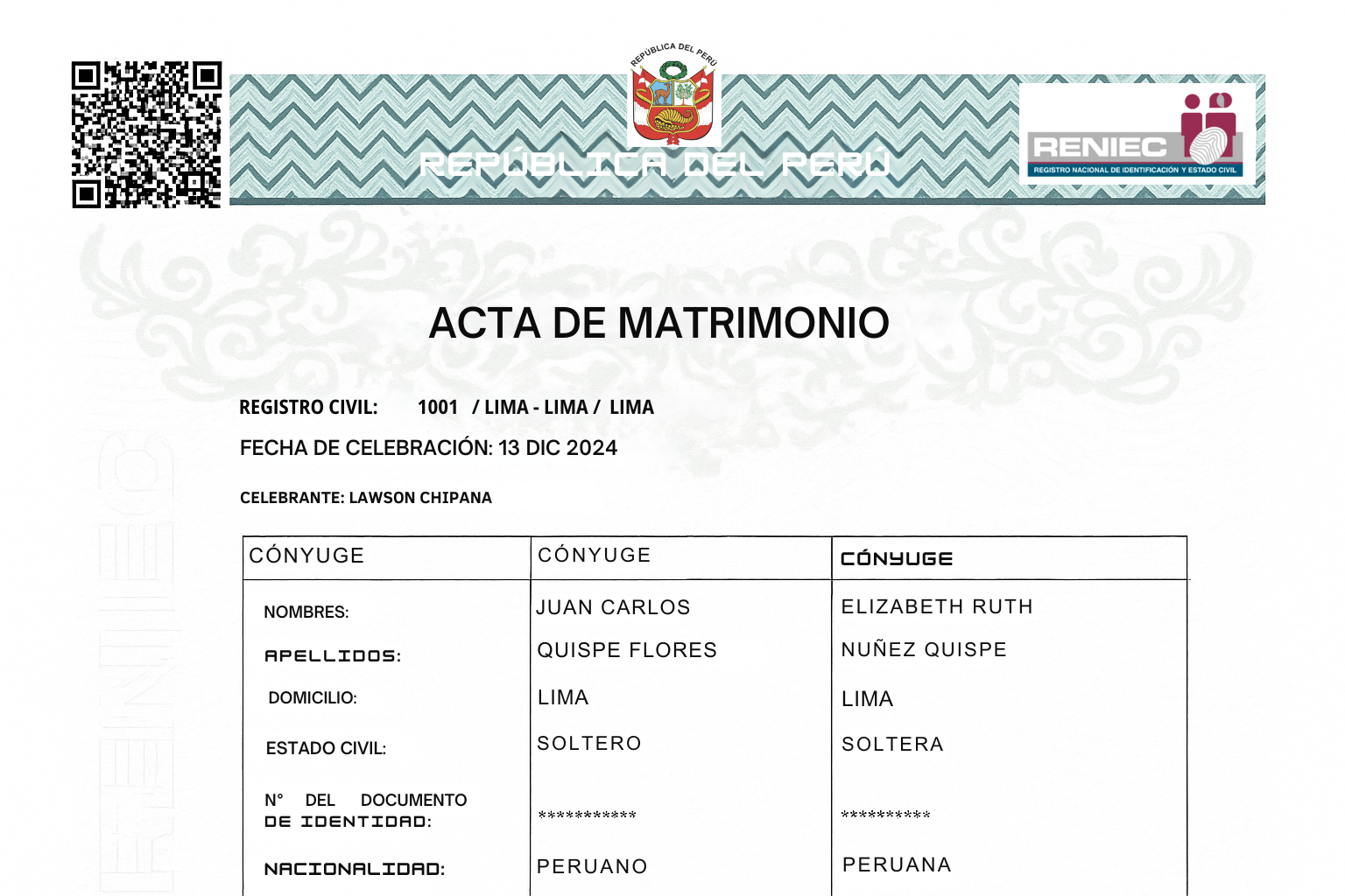 Sistema SIAM 2025 - Registro Civil Digital